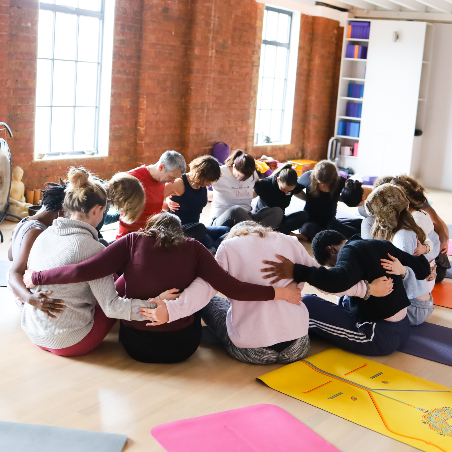 Teacher Trainees in a circle