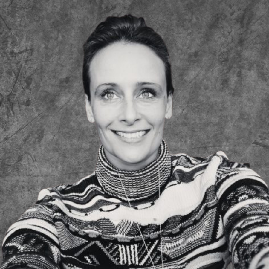 Portrait of Charli Van Ness, lead teacher trainer on 200 hour course programme at the shala school