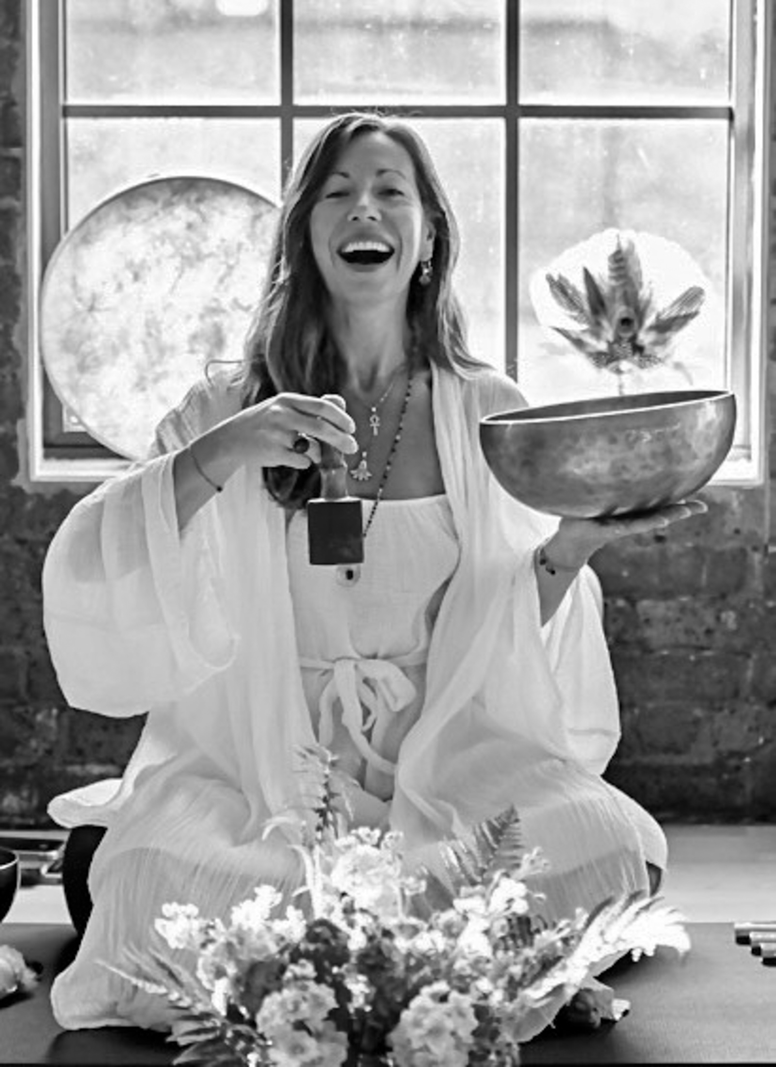 Emma Landolt teaching Yoga Nidra teacher training at the Shala in London