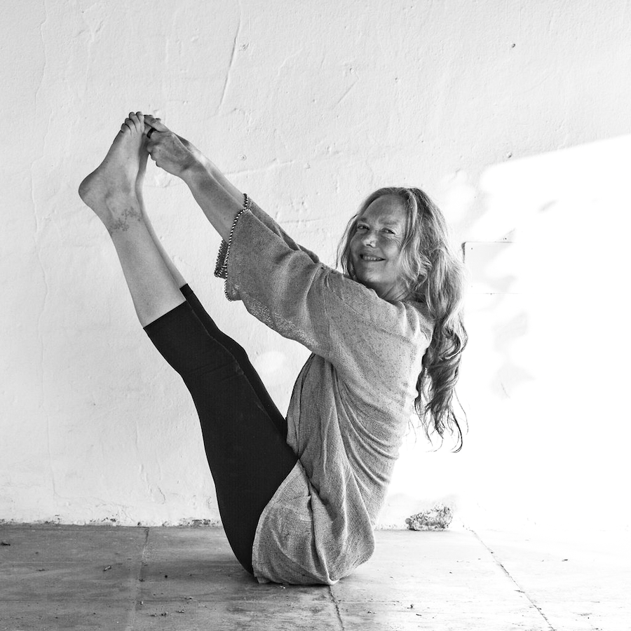 Melanie Cooper boat post at the shala school of yoga